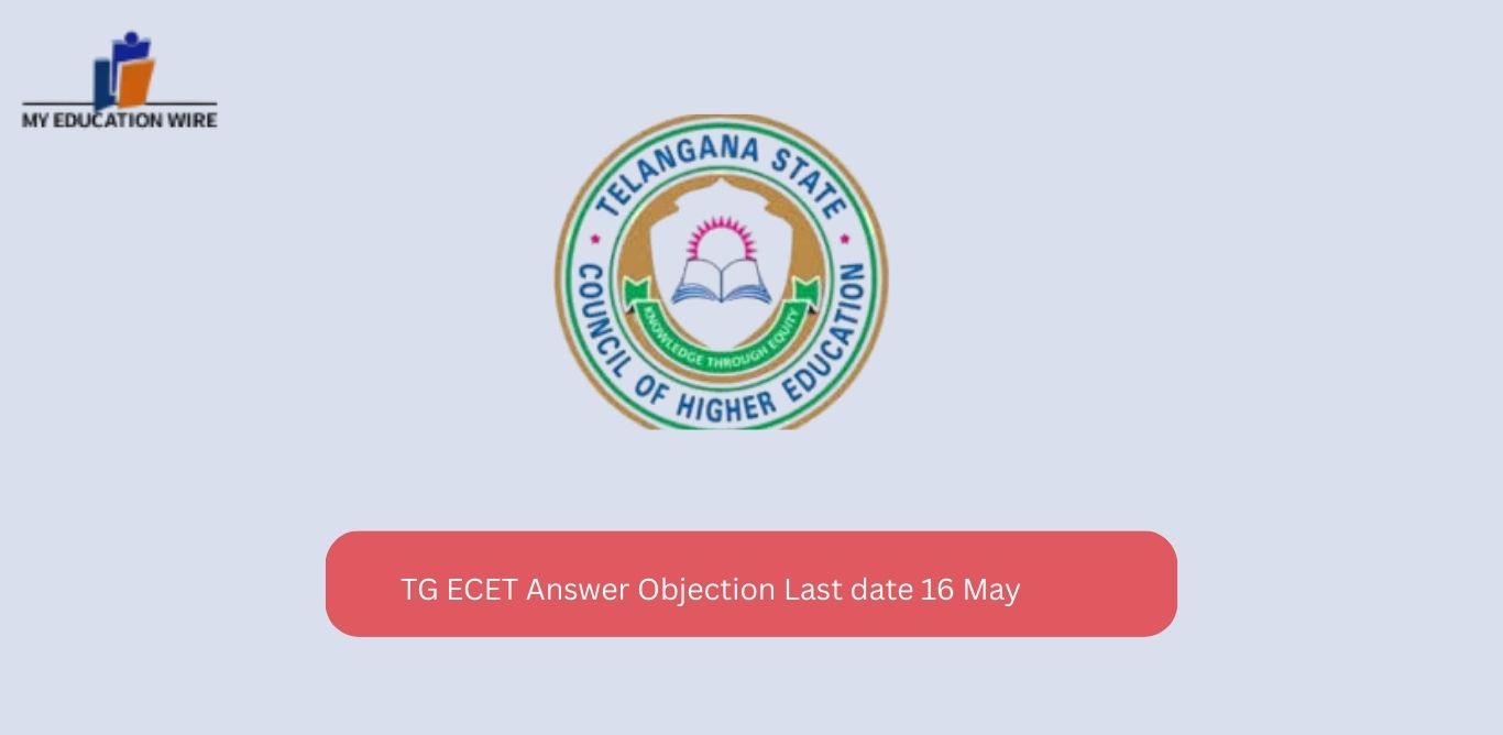 TG ECET Answer Objection Last date 16 May