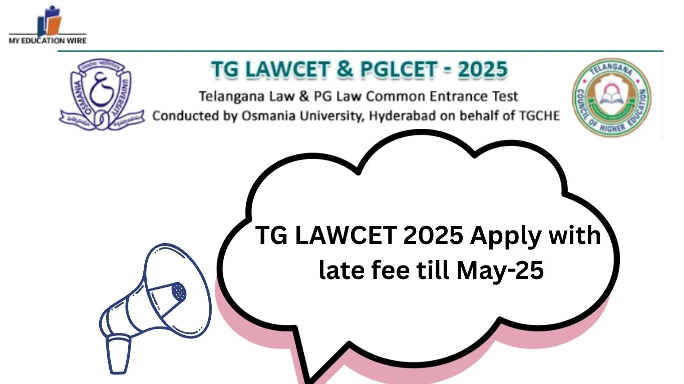 TG LAWCET 2025 Apply with late fee till May-25