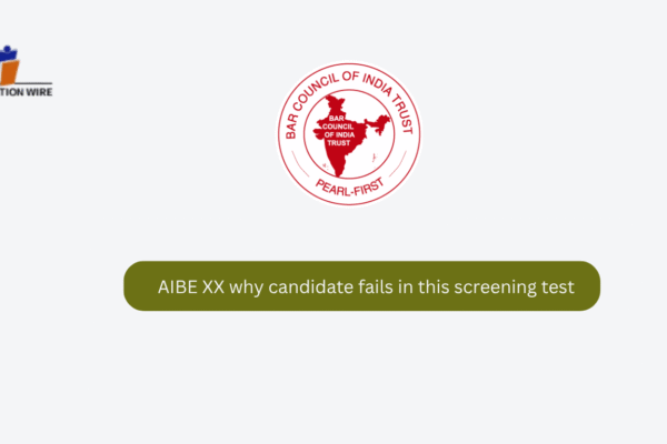 AIBE XX Why Candidates Fail In this Screening Test AIBE XX why candidate fails in this screening test