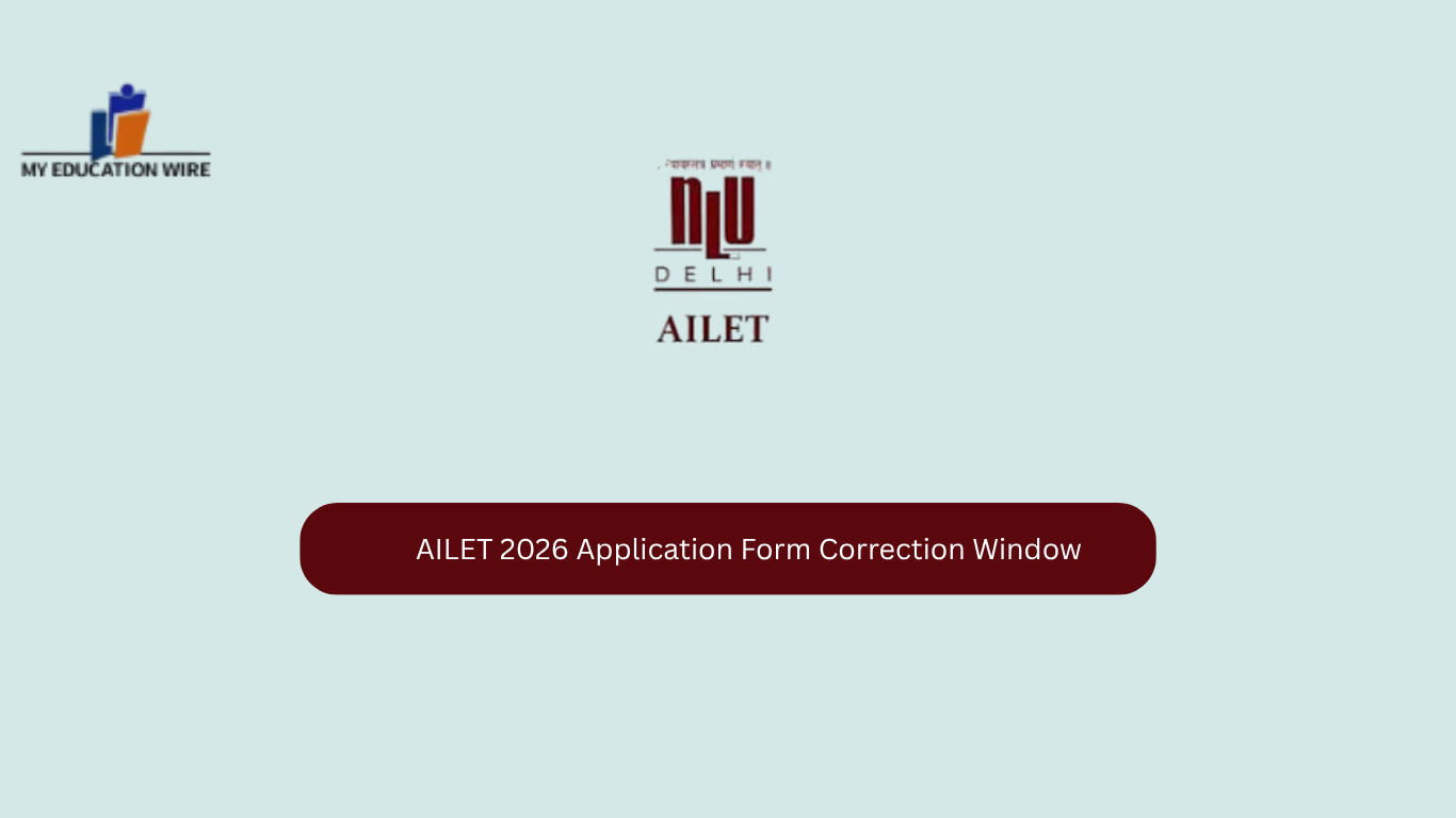 AILET 2026 Application Form Correction Window