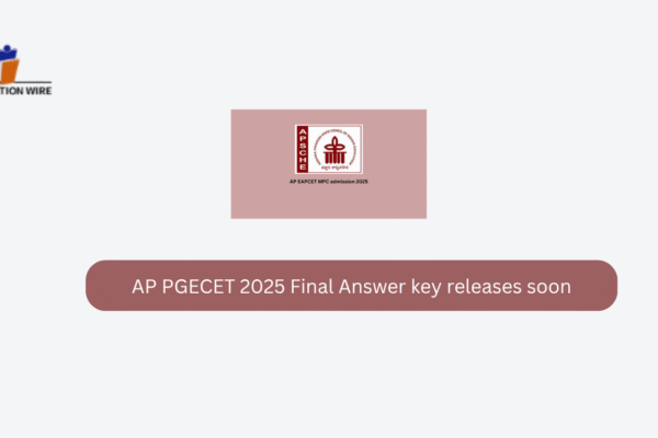 AP PGECET 2025 Final Answer Key Releases Soon AP PGECET 2025 Final Answer key releases soon