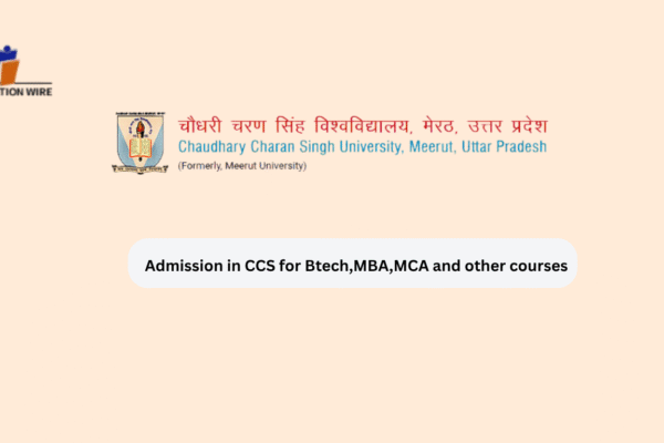Admission in CCS for BTech, MBA, MCA And Other Courses Admission in CCS for Btech,MBA,MCA and other courses