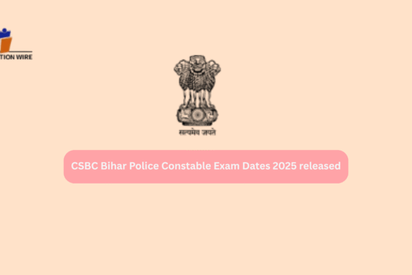 CSBC Bihar Police Constable Exam Dates 2025 released CSBC Bihar Police Constable Exam Dates 2025 released