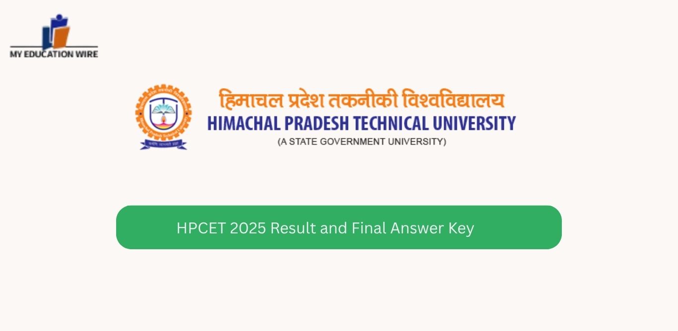 HPCET 2025 Result and Final Answer Key