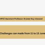 HPSC Assistant Professor Answer Key released