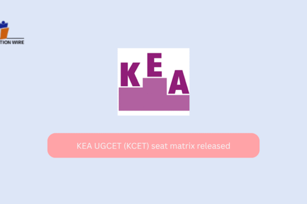 KEA UGCET (KCET) seat matrix released KEA UGCET (KCET) seat matrix released