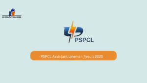 PSPCL Assistant Lineman Result 2025