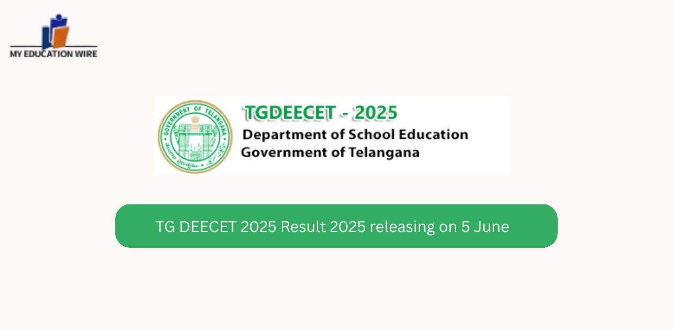 TG DEECET 2025 Result 2025 releasing on 5 June