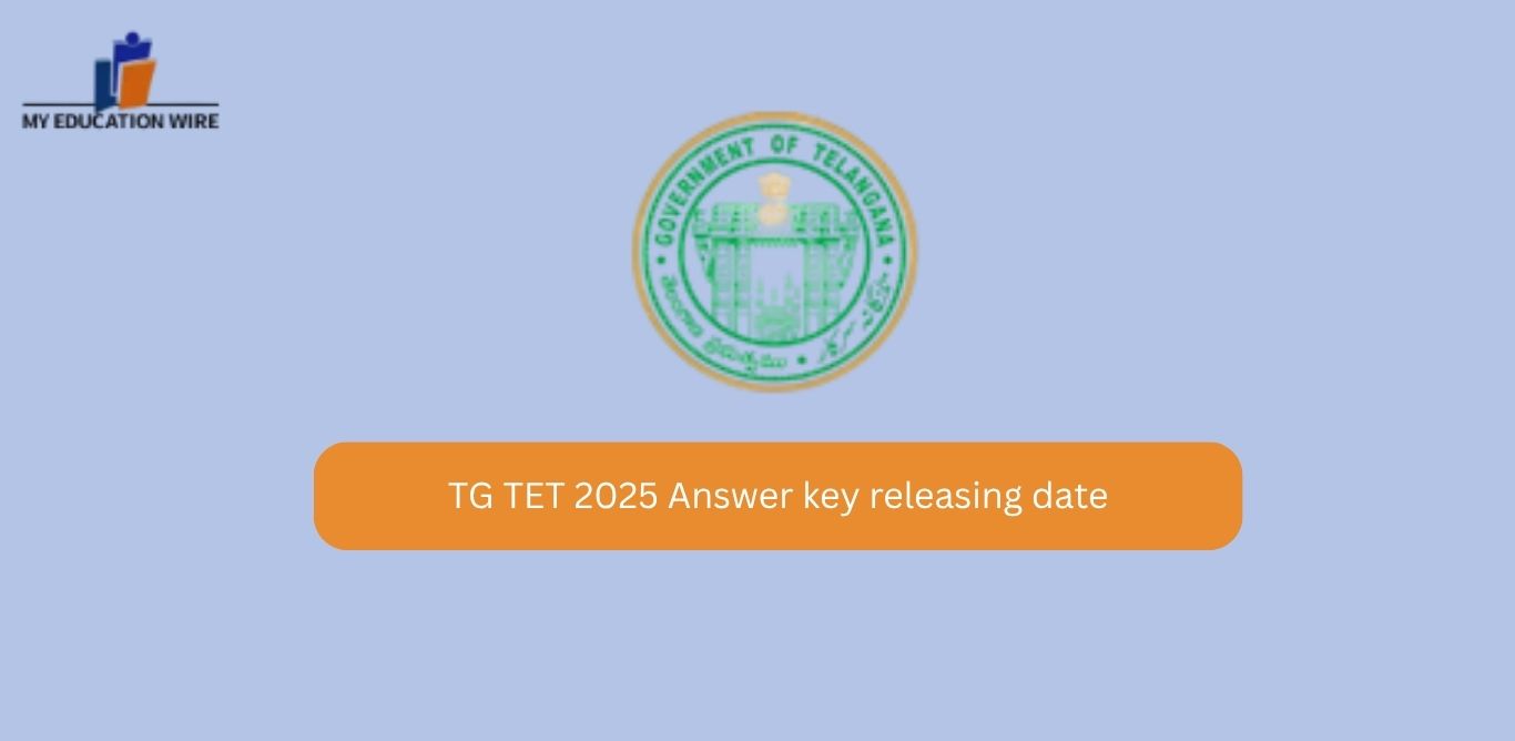 TG TET 2025 Answer key releasing date