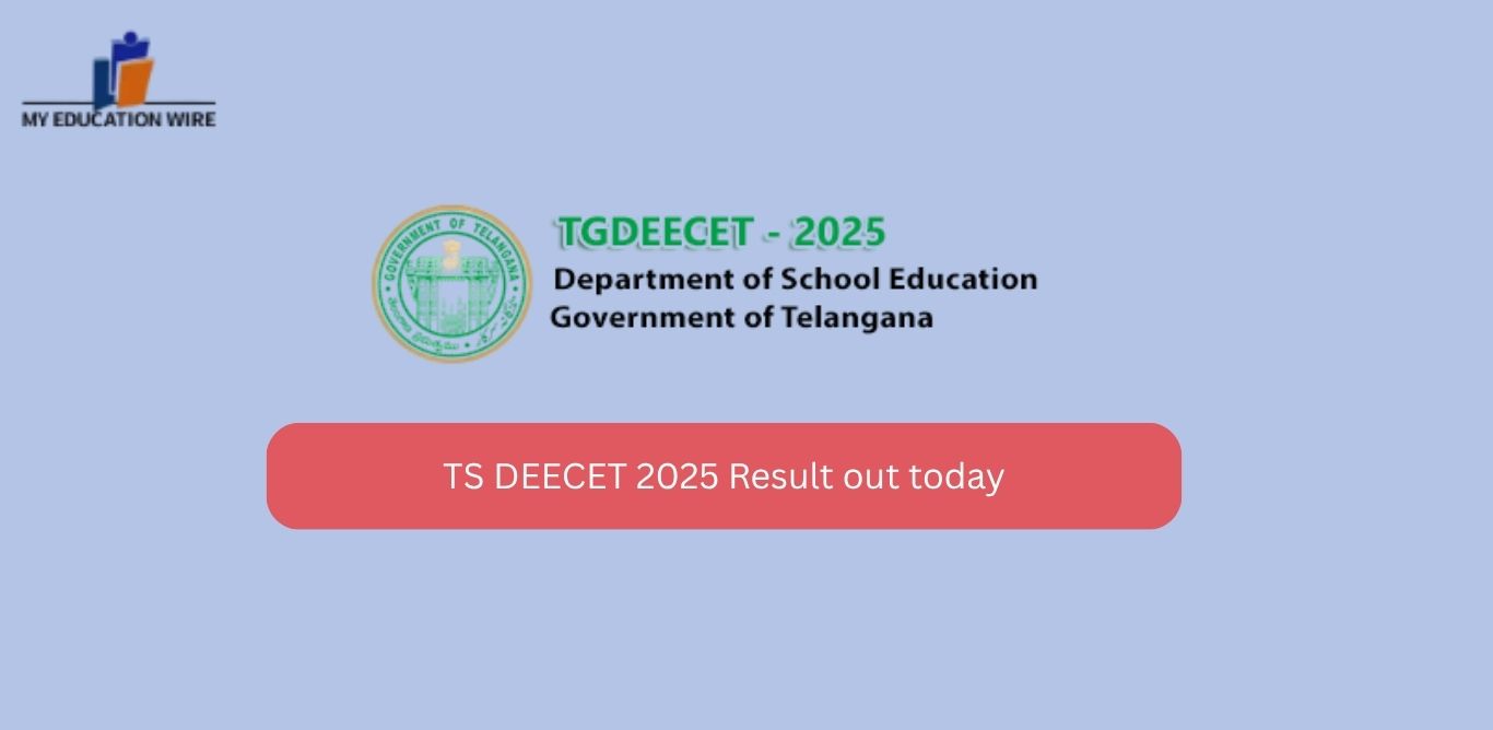 TS DEECET 2025 Result out today