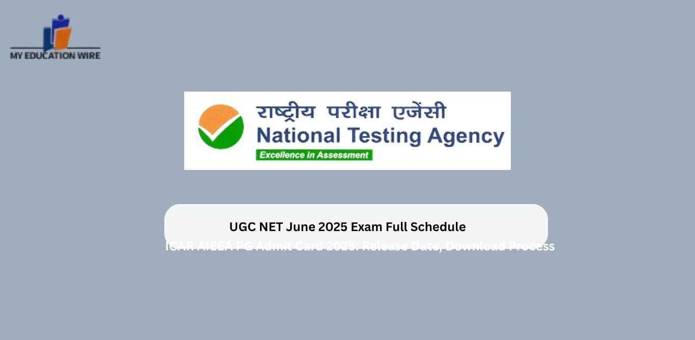 UGC NET June 2025 Exam Full Schedule