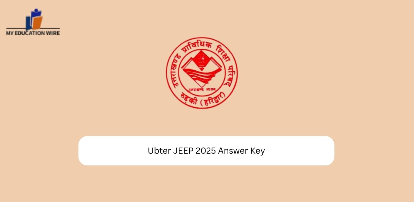 Ubter JEEP 2025 Answer Key