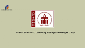 AP EAPCET (EAMCET) Counselling 2025 registration begins 17 July