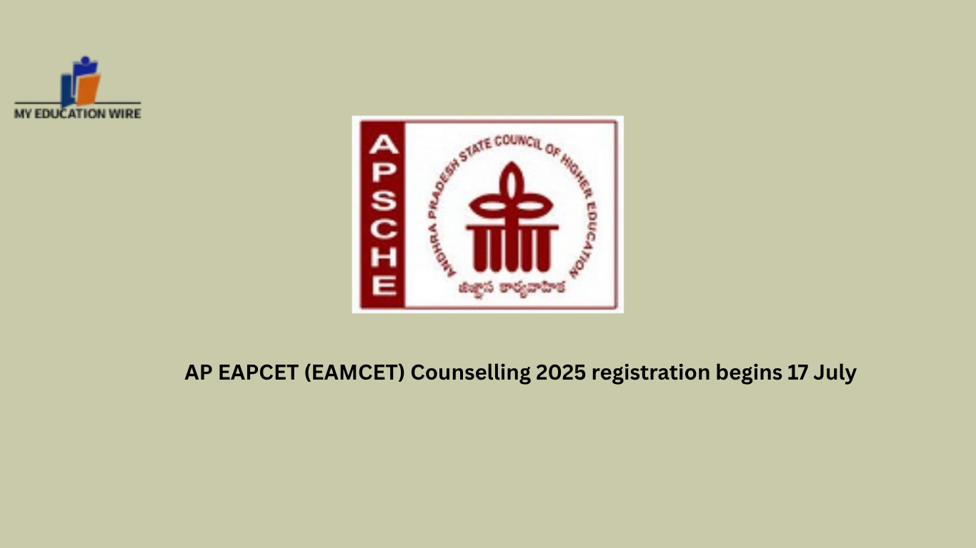 AP EAPCET (EAMCET) Counselling 2025 registration begins 17 July