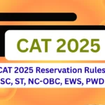 CAT 2025 Reservation Rules SC, ST, NC-OBC, EWS, PWD