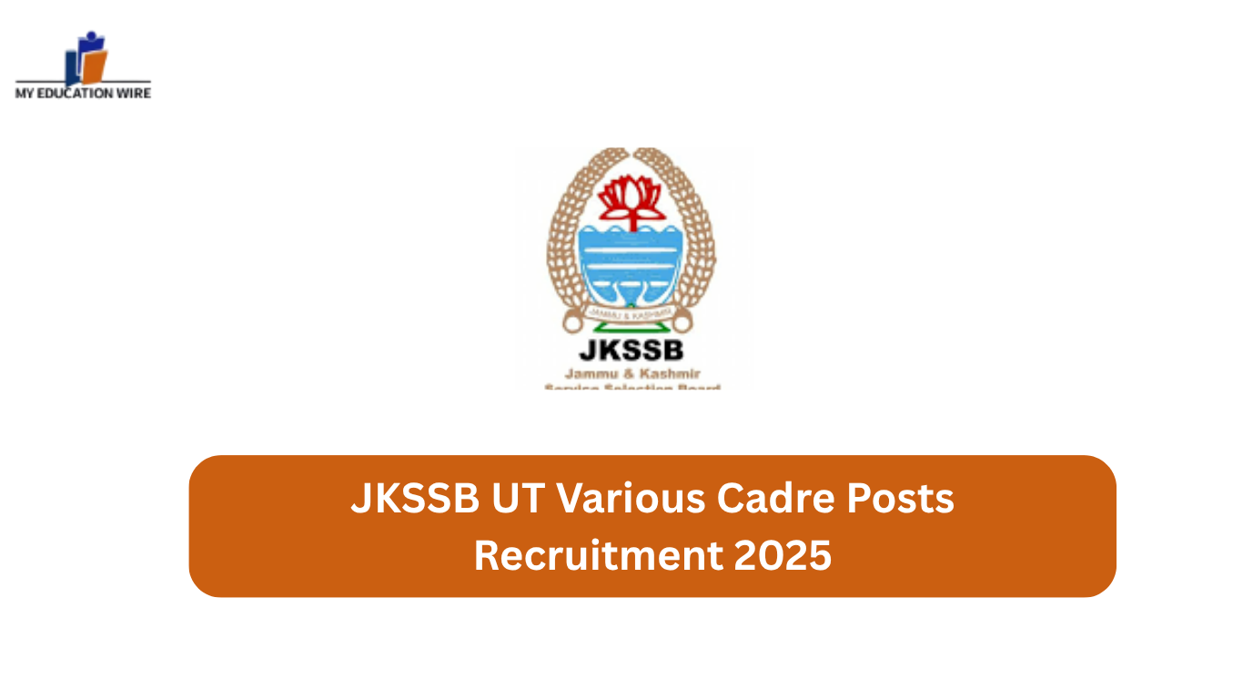 JKSSB UT Various Cadre Posts Recruitment 2025