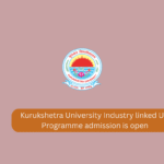 Kurukshetra University Industry linked UG Programme admission is open
