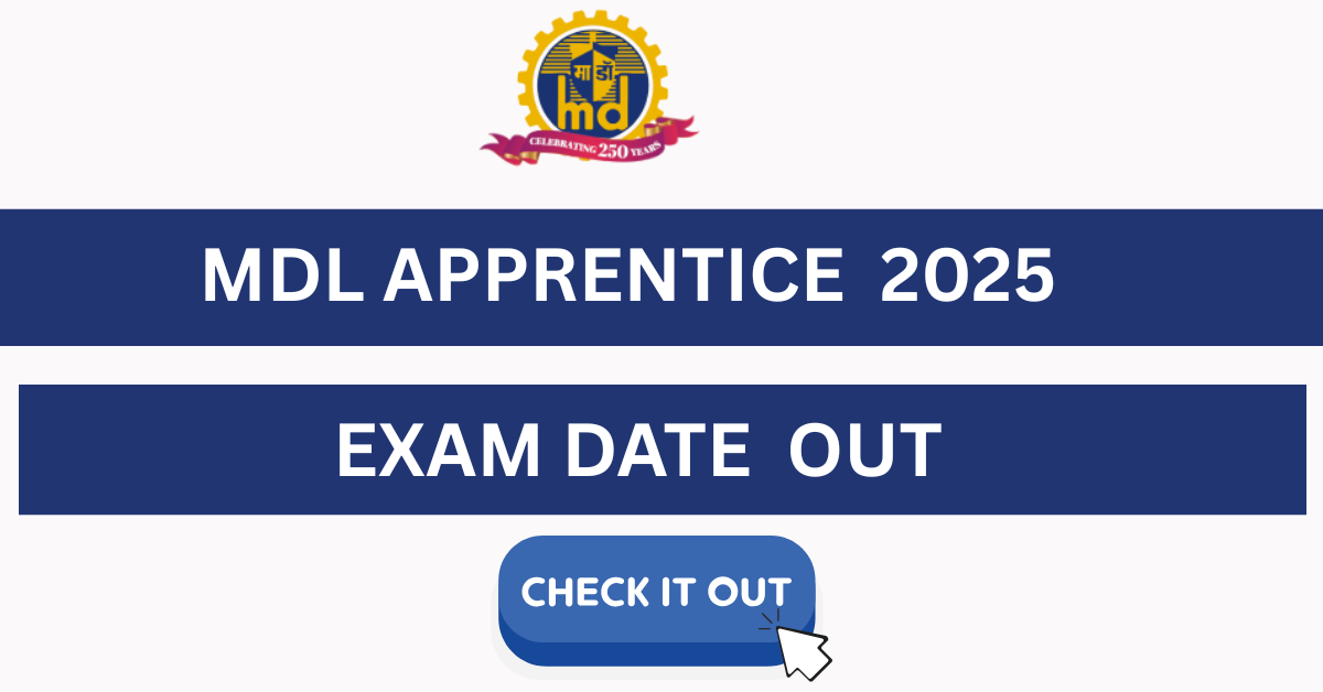 MDL Apprentice Exam Date 2025
