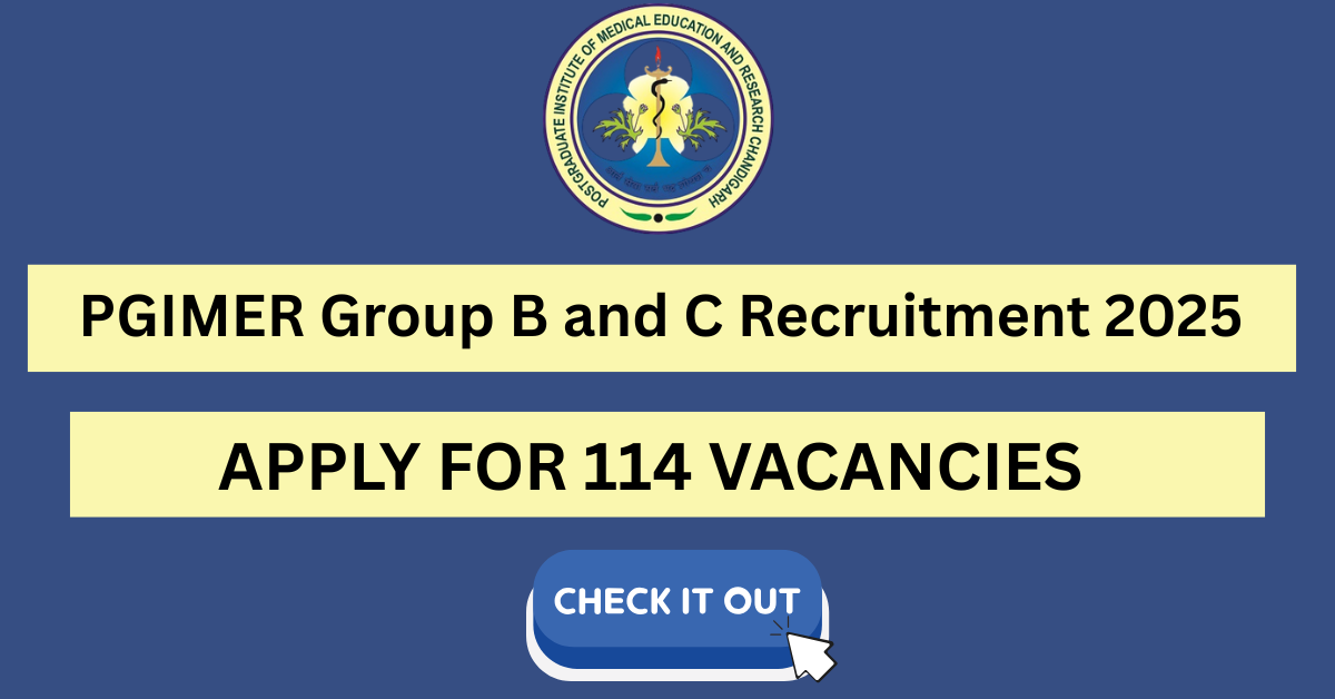 pgimer-group-b-and-c-recruitment-2025