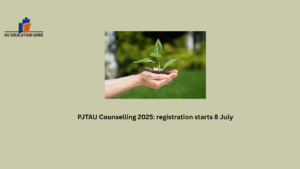 PJTAU Counselling 2025: registration starts 8 July