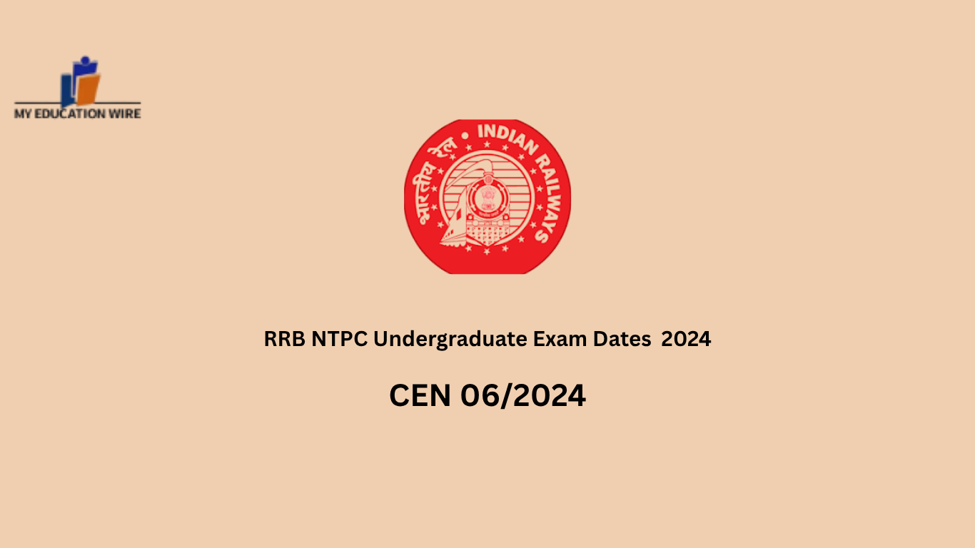 RRB NTPC Undergraduate Exam Dates 2025