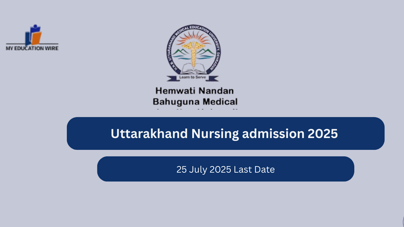 Uttarakhand Nursing admission 2025