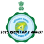 WBJEE 2025 Result on 1 August or later