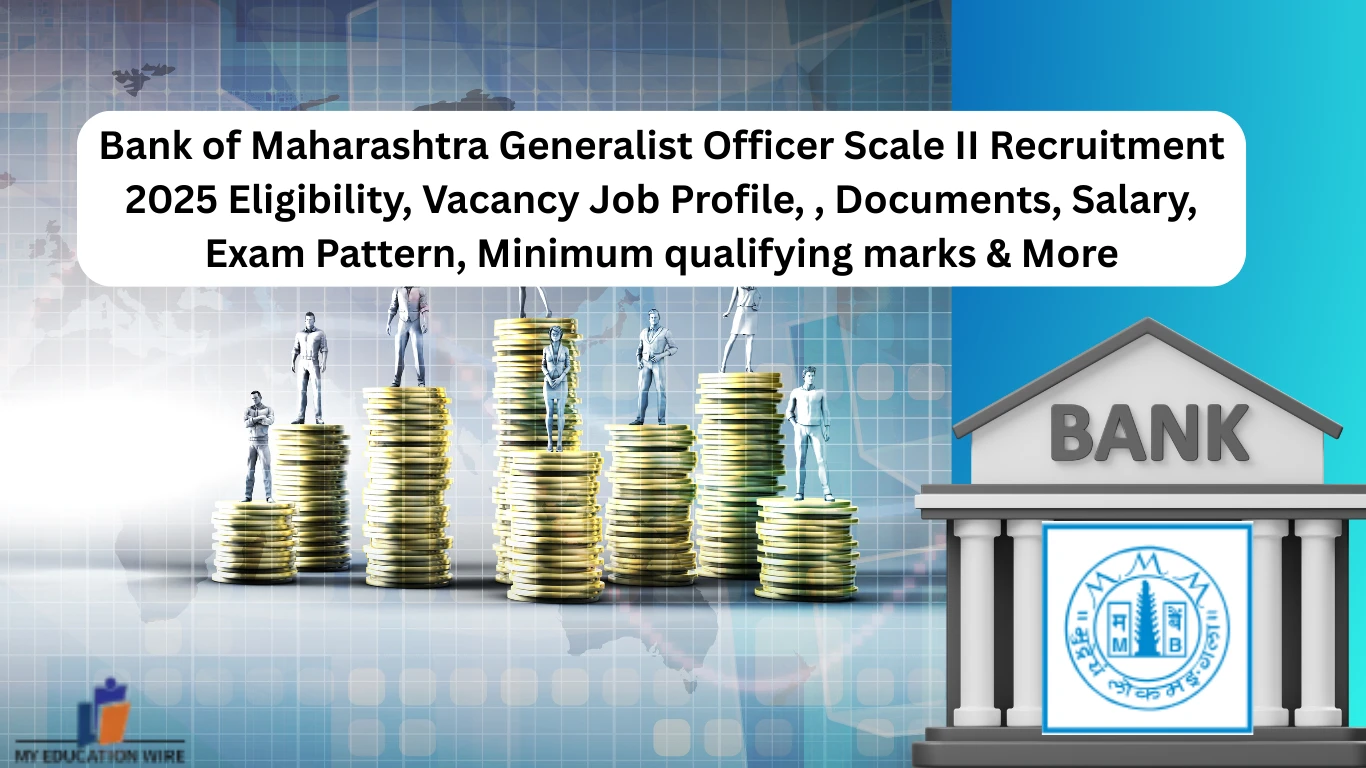 Bank of Maharashtra Generalist Officer Scale II Recruitment 2025