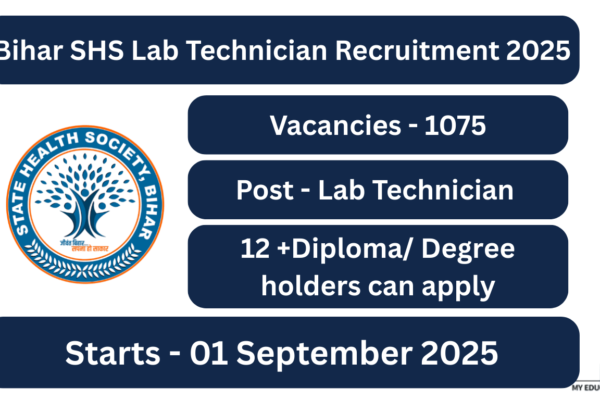 Bihar SHS Lab Technician Recruitment 2025