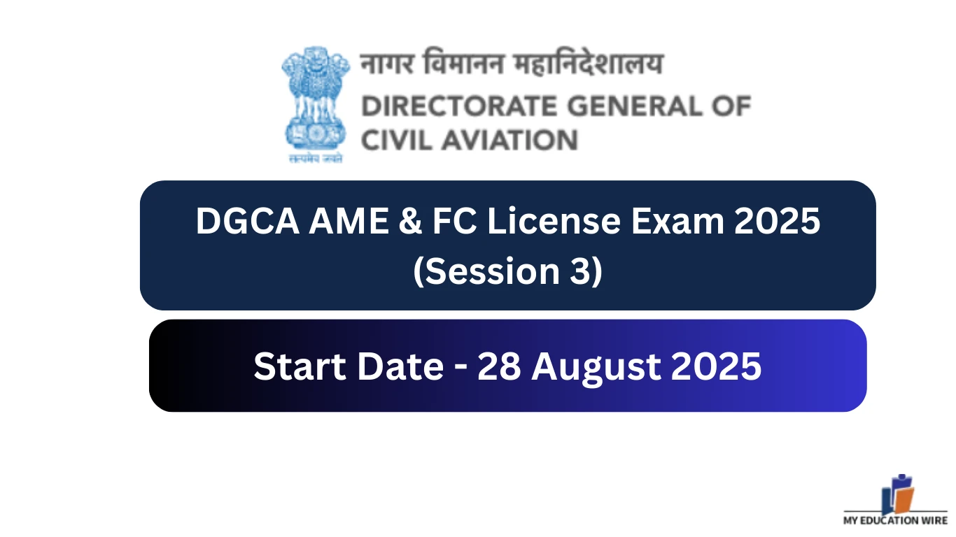 DGCA AME & FC License Exam 2025 (Session 3)