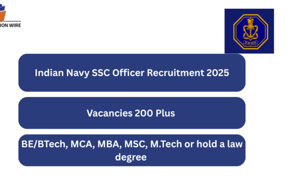Indian Navy SSC Officer Recruitment 2025 Application Opens From 9 August, Eligibility, Fee, Merit, Steps to Apply Indian Navy SSC Officer Recruitment 2025 Application Opens From 9 August, Eligibility, fee, Merit, Steps to Apply.