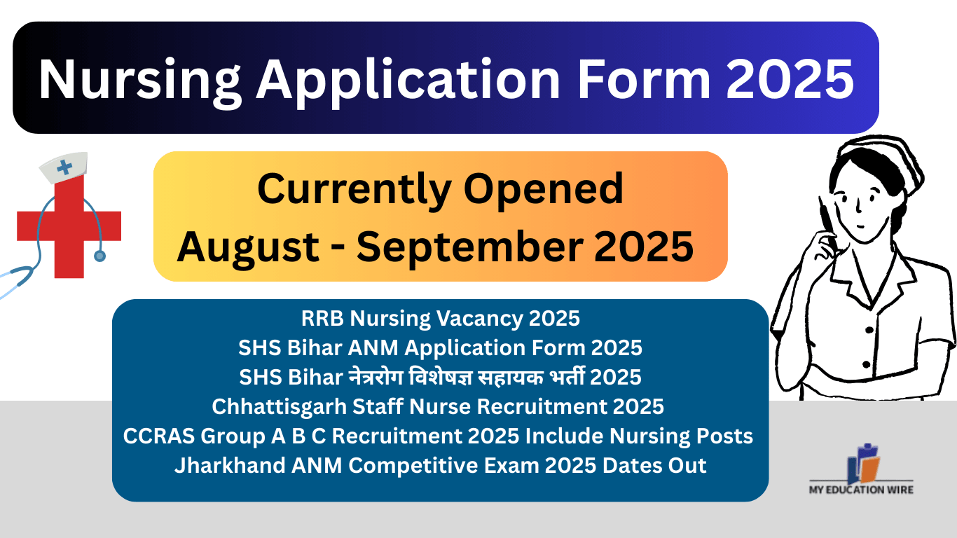 Nursing Application Form 2025