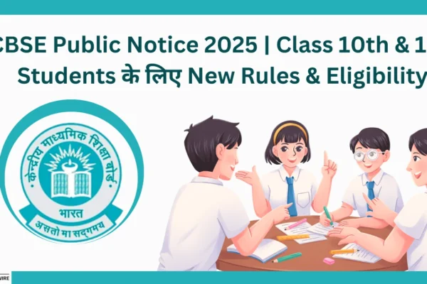 CBSE Board Exam 2026 Update: जानिए 10th & 12th Students के लिए जरूरी नियम और शर्तें