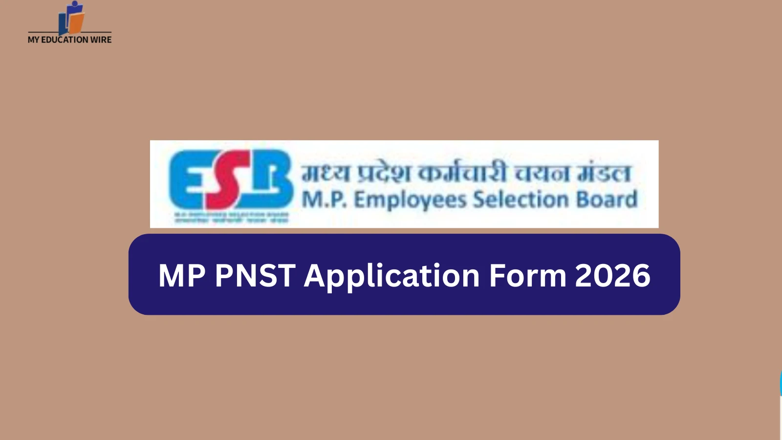 MP PNST Application Form 2026