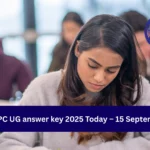RRB NTPC UG answer key 2025 Today – 15 September 2025