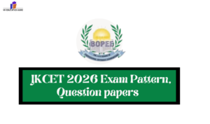JKCET 2026 Exam Pattern, Question papers