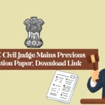 JKPSC Civil Judge Mains Previous Question Paper, Download Link