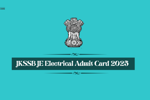 JKSSB JE Electrical Admit Card 2025
