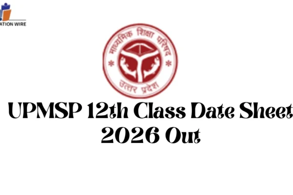 UPMSP 12th Class Date Sheet 2026 Out