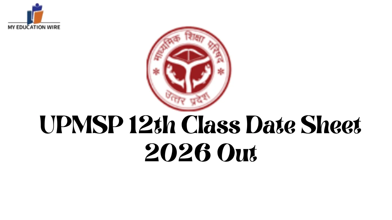 UPMSP 12th Class Date Sheet 2026 Out