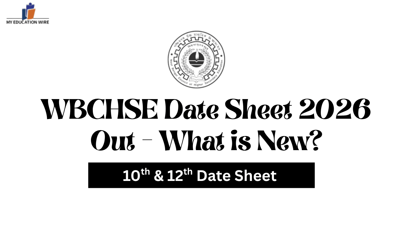 WBCHSE Date Sheet 2026 Madhyamik (10th) & HS (12th) Board Exams Timetable Out