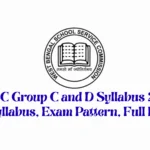 WBSSC Group C and D Syllabus 2025: New Syllabus, Exam Pattern, Full Details